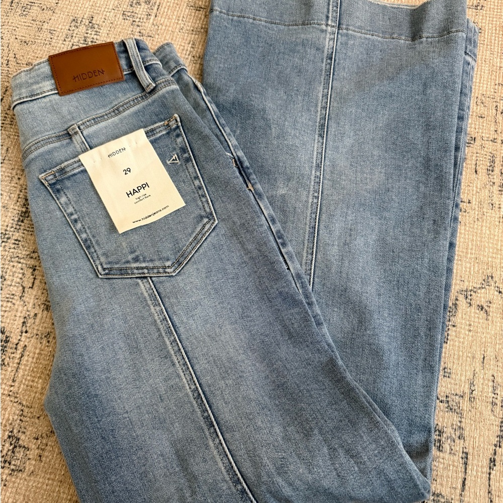 Hidden Blue Flare & Wide Leg Jeans - Picture 2 of 3